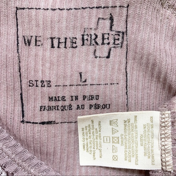 SOLD-Free People Crochet & Ribbed Geo Tank Top - Picture 7 of 8